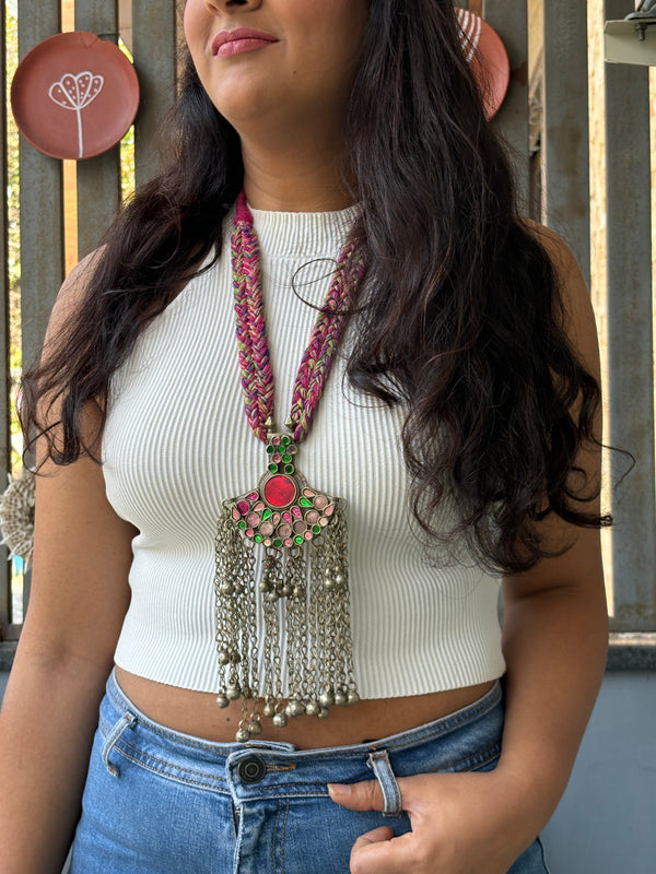 Rani Riwaayat Patwa Thread Necklace